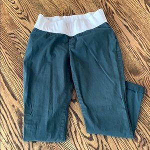 GAP Maternity Green Khaki Pants